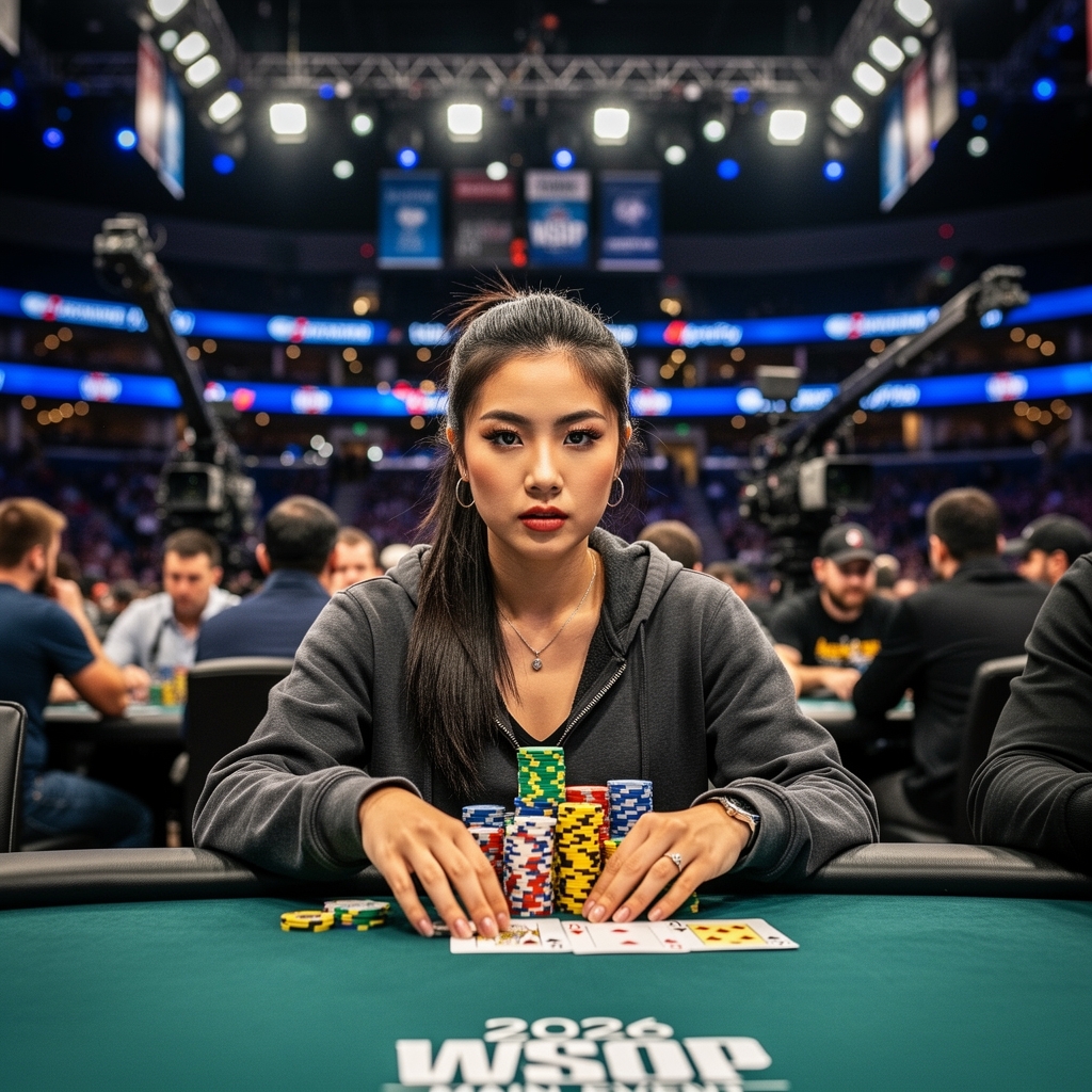 女子扑克手逆袭：WSOP Main Event 2026 上演「她力量」 - DG视讯 - DG真人视讯
